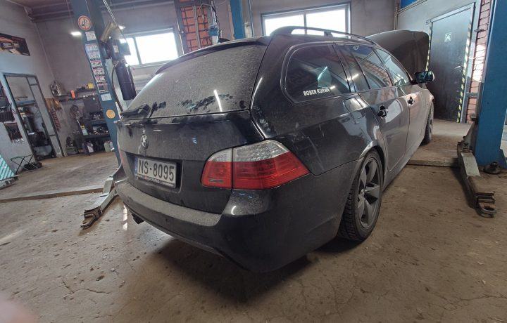 BMW 530d E61: Starter Motor Replacement and Intake Manifold Sealing, photo 3