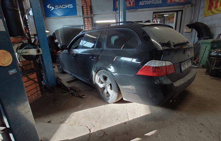 BMW 530d E61: Starter Motor Replacement and Intake Manifold Sealing, photo 4