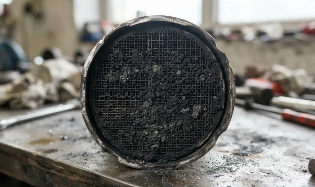 Clogged filter