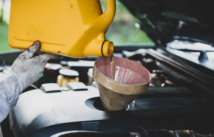 Oil change and service