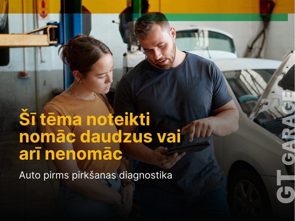 Lietota auto pārbaude pirms pirkšanas